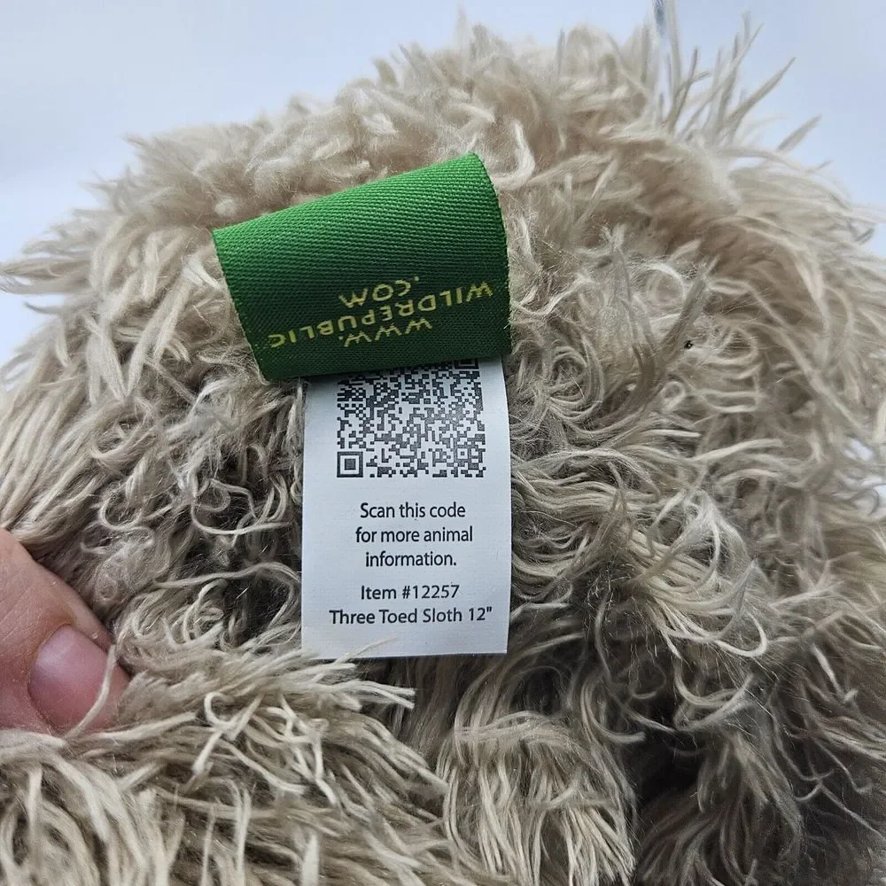 Wild Republic Cuddlekin Three Toed Sloth‎ 18
